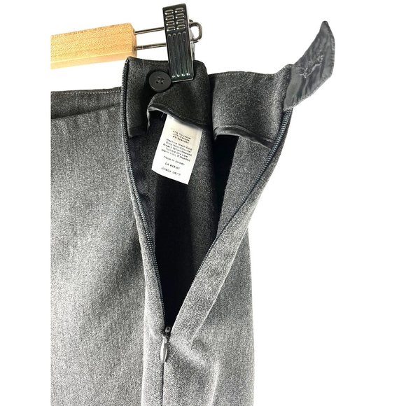 Talbot’s Classic Side Zip Grey Pants Slacks women”s Size 14 - Picture 6 of 9